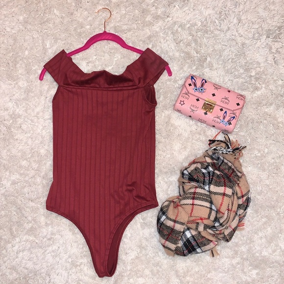 Maroon Bodysuit - Picture 4 of 5